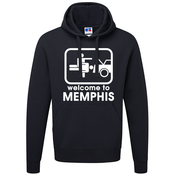 Bild von WELCOME TO MEMPHIS - HOODY [schwarz]